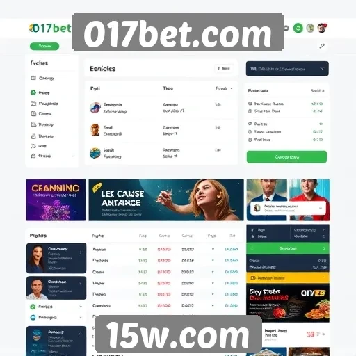 Análise da interface do usuário em 017bet.com